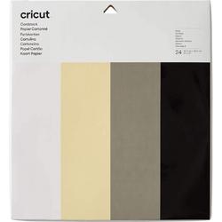 Cricut - Cardstock 24-sheet Sampler basic
