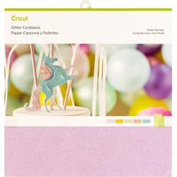 Cricut - glitter Karton sampler pastel
