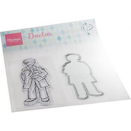 Marianne Design - Clear stamps Hettys Doctor