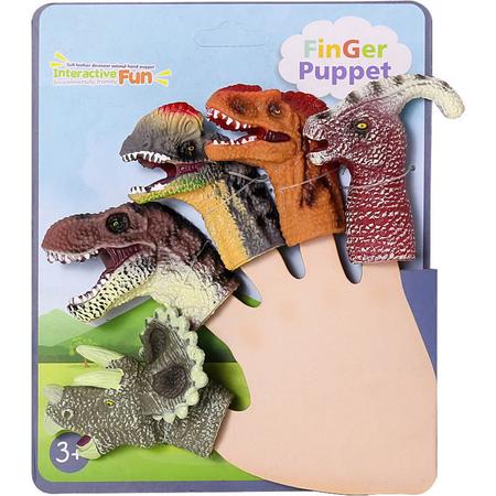 Vingerpoppetjes- uitdeelcadeautjes- uitdeelcadeautjes voor kinderen- uitdeelcadeautjes voor traktatie- uitdeelcadeautjes voor peuters - vingerpoppetjes- vingerpop- dinosaurus speelgoed