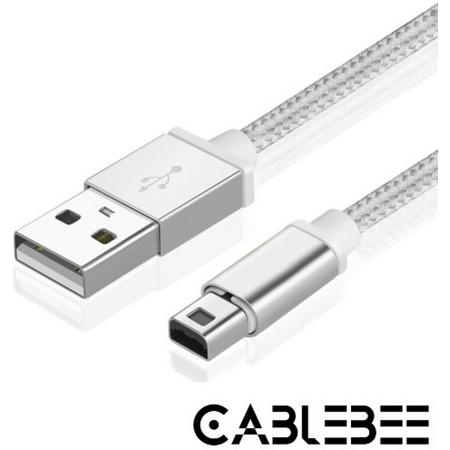 Cablebee USB lader voor Nintendo 2DS / 3DS / DSi - silver