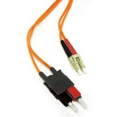 C2G 3m LC/SC LSZH Duplex 50/125 Multimode Fibre Patch Cable 3m Oranje Glasvezel kabel