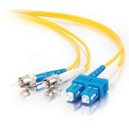 C2G 85578 Glasvezel kabel 2 m OFNR SC ST Geel