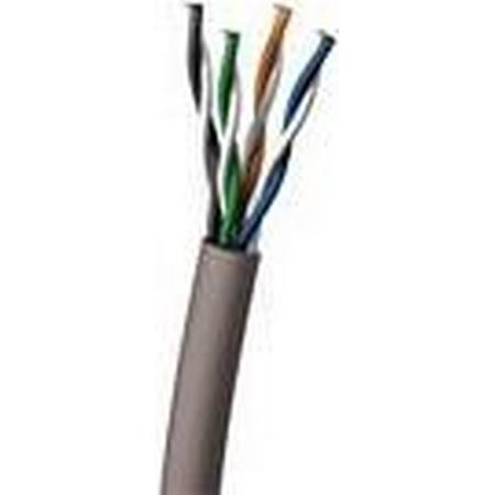 C2G Cat6 550MHz UTP Solid PVC CMR Cable 305m 305m Blauw netwerkkabel
