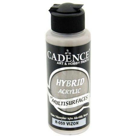 Cadence Hybride acrylverf (semi mat) Mink - grijs 01 001 0059 0120  120 ml