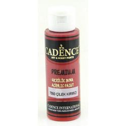 Cadence Premium acrylverf (semi mat) Aardbei 01 003 7550 0070  70 ml