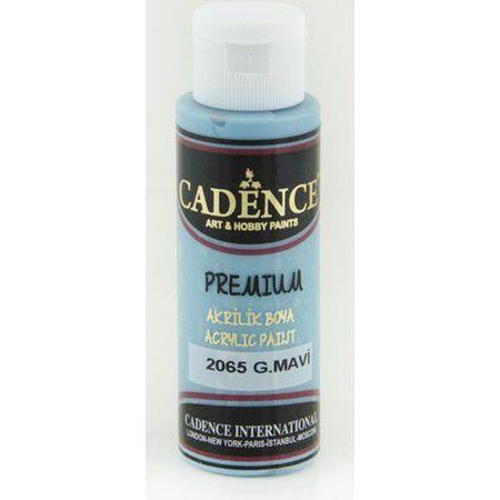 Cadence Premium acrylverf (semi mat) Azuur blauw 01 003 2065 0070  70 ml