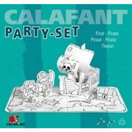 Knutselen met carton: Calafant feestset – piraat