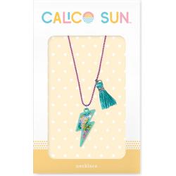Calico Sun - Charlie Necklace Lightning Bolt