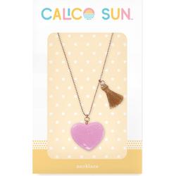 Calico Sun - Lily Necklace Heart