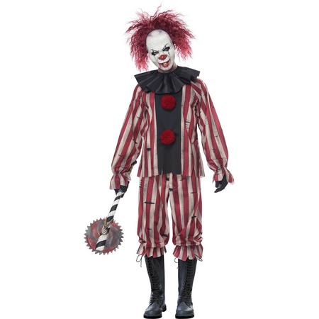 CALIFORNIA COSTUMES - Demonische clown kostuum voor volwassenen - XL (44/46) - Volwassenen kostuums