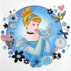 CD851000307 Camelot Dotz - 40cmx40cm Cinderellas World Diamond Painting Kit (produced by Diamond Dotz®)