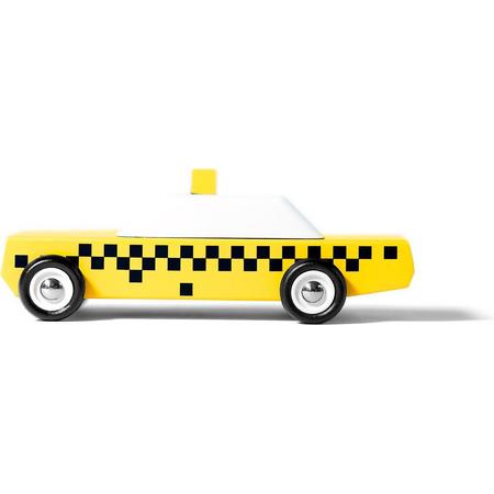 Candylab - Houten Design Speelgoedauto - Mini Taxi