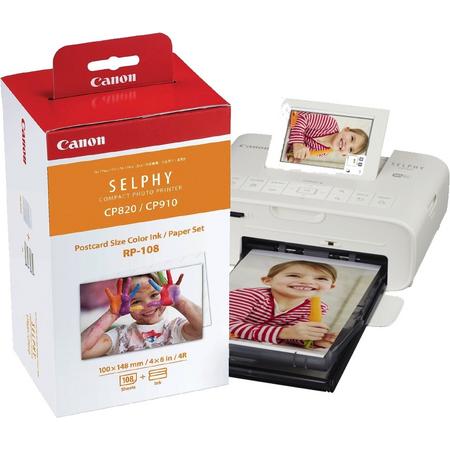 Canon SELPHY CP1300 Wit Starterskit
