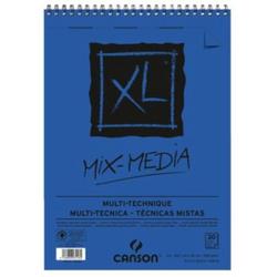 Aquarelblok Canson XL Mix Media A3 300gr 30-vel spiraal
