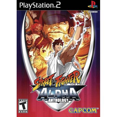 Capcom Street Fighter Alpha Anthology, PS2,