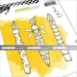 Carabelle Studio Cling Stamp A6 Paint Brushes