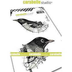 Carabelle Studio - Cling Stempel A6 2 Vogels