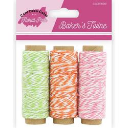 Bakers Twine - Yvonne Creations - Floral Pink