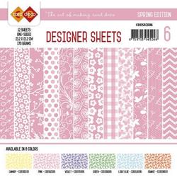Card Deco - Designer Vellen - Spring Edition Roze