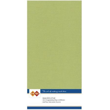 Linen Cardstock - 4K - Avocado Green
