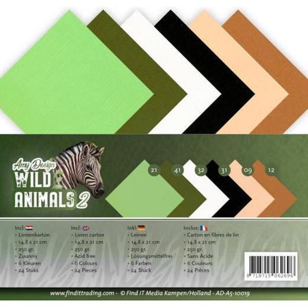 Linnenpakket - A5 - Amy Design - Wild Animals 2 - 10019