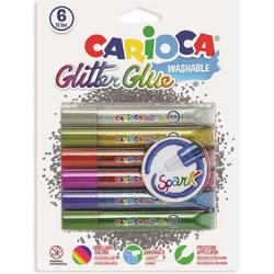 Carioca Glitterlijm spark 6x10,5ml