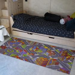 Carpet Studio Speelkleed 95x200cm – Big City Speelmat - Antislip Verkeerskleed
