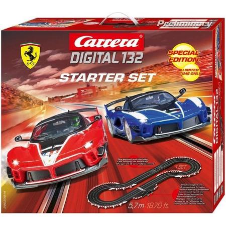 Carrera Digital 132 Ferrari FXX K Starterset - Racebaan