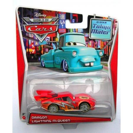 Disney Cars auto Lightning McQueen Dragon Bliksem - Mattel