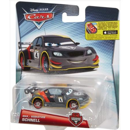 Disney Cars auto Max / Sebastian Schnell carbon fiber racer - Mattel