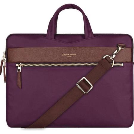 Cartinoe Tommy MacBook Air/Pro Briefcase 13 inch - Paars