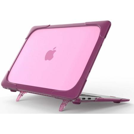 Heavy Armor Case - MacBook Air 13 inch (2018) hoes - Paars