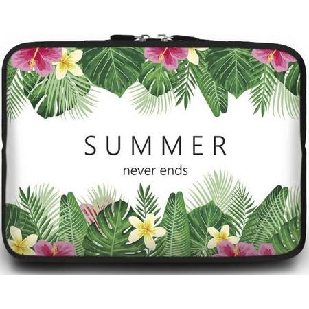 Universele Laptop Sleeve - 10.2 inch - Summer Never  Ends