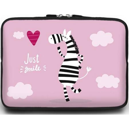 Universele Laptop Sleeve - 15.6 inch - Just Smile