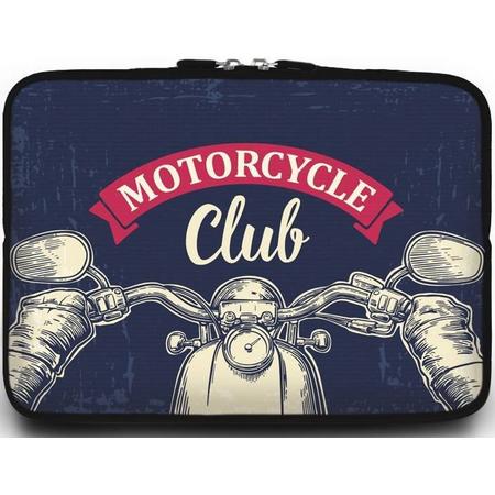 Universele Laptop Sleeve - 15.6 inch - Motorcycle Club