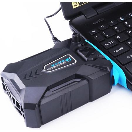 Draagbare vacuüm laptop koeler USB - koelventilator