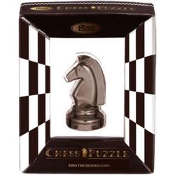   Schaakpuzzel Chess Knight 7,6 Cm Staal Zwart