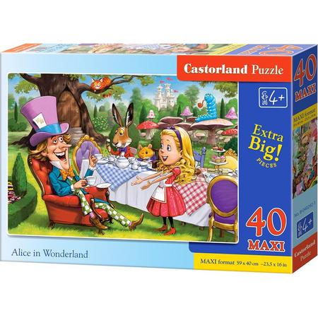 Alice in Wonderland - 40 MAXI stukjes