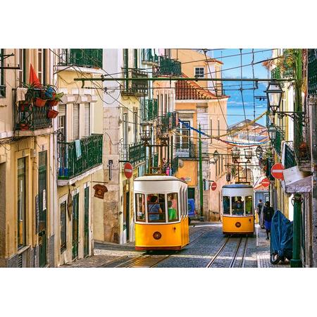 Castorland - Puzzel - Trams van Lissabon, Portugal - 1000st.