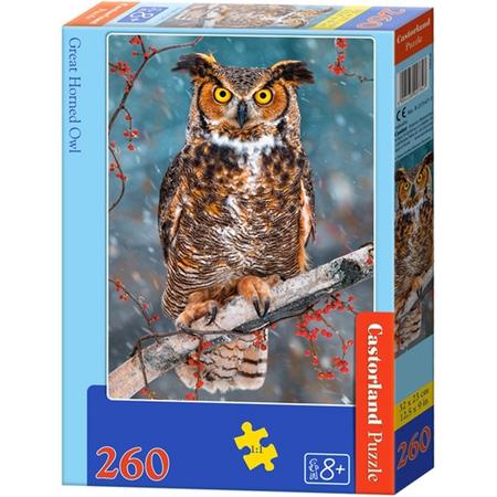 Great Horned Owl - 260 stukjes