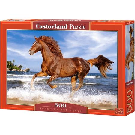 Horse on the Beach - 500 stukjes