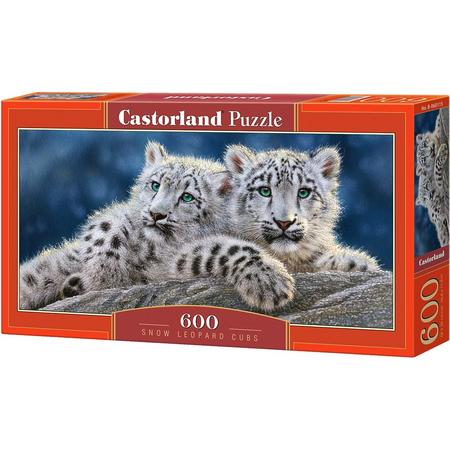 Snow Leopard Cubs - 600 stukjes