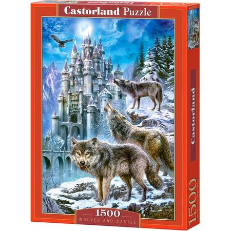 Wolves and Castle - Legpuzzel - 1500 Stukjes