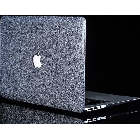 Hardcase glitter blauw hoes MacBook Pro Retina 13 inch