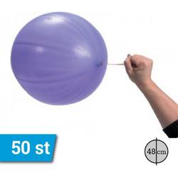 FIG10 Pastel - Punch Ballonnen ( Box Ballonnen ) met elastiek 50 stuks
