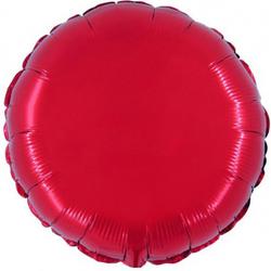 Folieballon Rond 18 Rood
