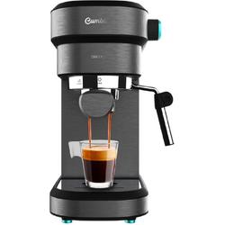 Cecotec Express Cafelizzia 890 Dark Espressos en cappuccino, 1350 W, thermoblock-systeem, 20 bar, auto-modus voor 1-2 koffie