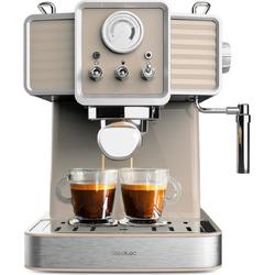 Cecotec Express Power Espresso 20 Tradizionale Light Beige, 1350 W, espresso en cappuccino, 20 bars en thermoblok, verdamper