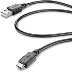   Micro-USB - USB A 1m M/M 1.15m USB A Micro-USB B Mannelijk Mannelijk Zwart USB-kabel